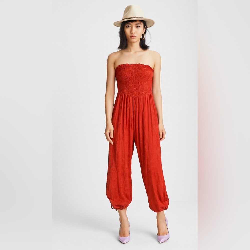 XXS capri sleeveless jumpsuit tube